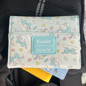 Loungefly Sanrio Cinnamoroll Pastel Blue White Wallet